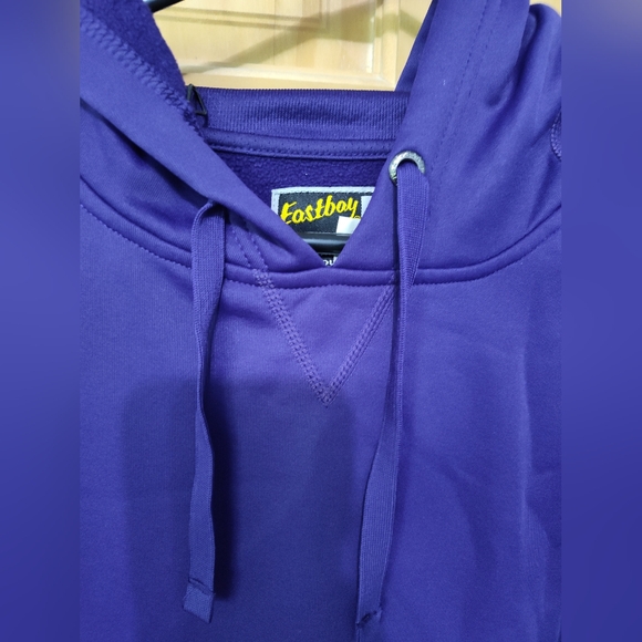 Eastbay purple hoodie size large - Picture 3 of 8